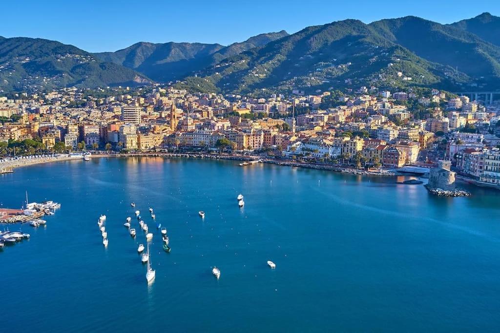 Portofino - Appartamento Vista Mare - Rooftop Terrazzo - In Centro Citta - Free Wifi 라팔로 외부 사진