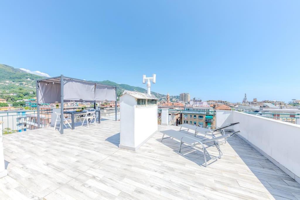 Portofino - Appartamento Vista Mare - Rooftop Terrazzo - In Centro Citta - Free Wifi 라팔로 외부 사진